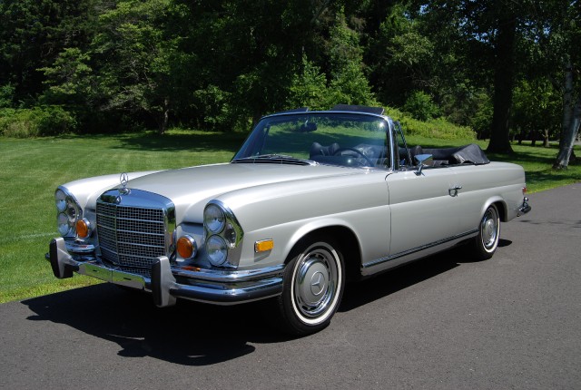 1970 Mercedes Benz 280SE Cabriolet Low Grill 